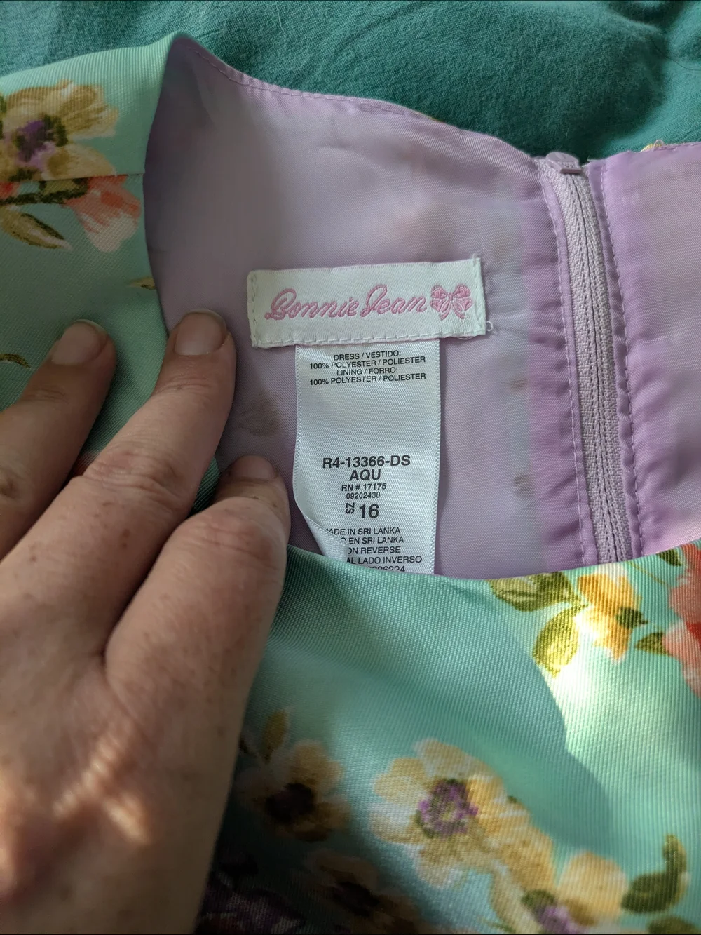 Bonnie Jean charming floral